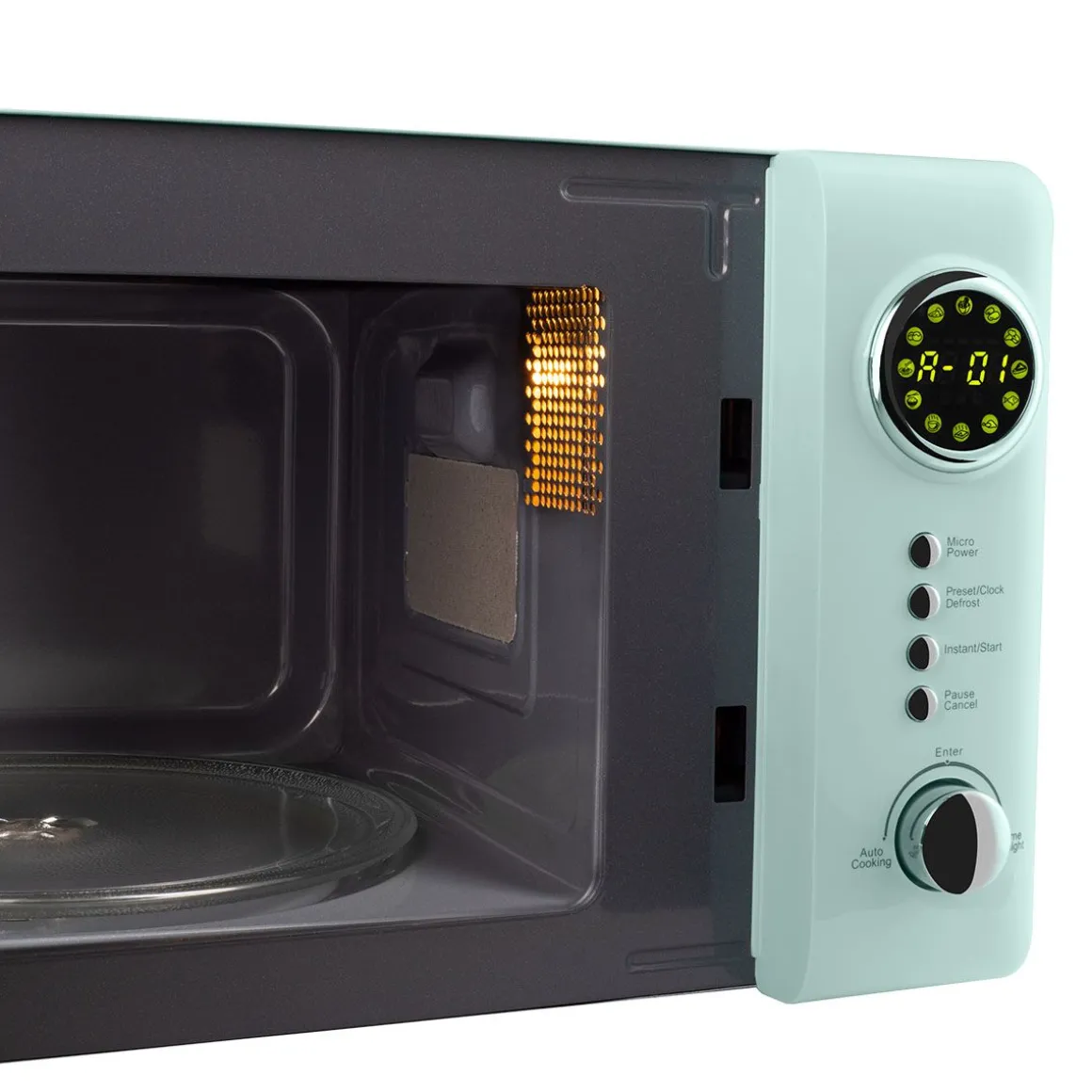 Microondas VINTAGE CUISINE menta 700w