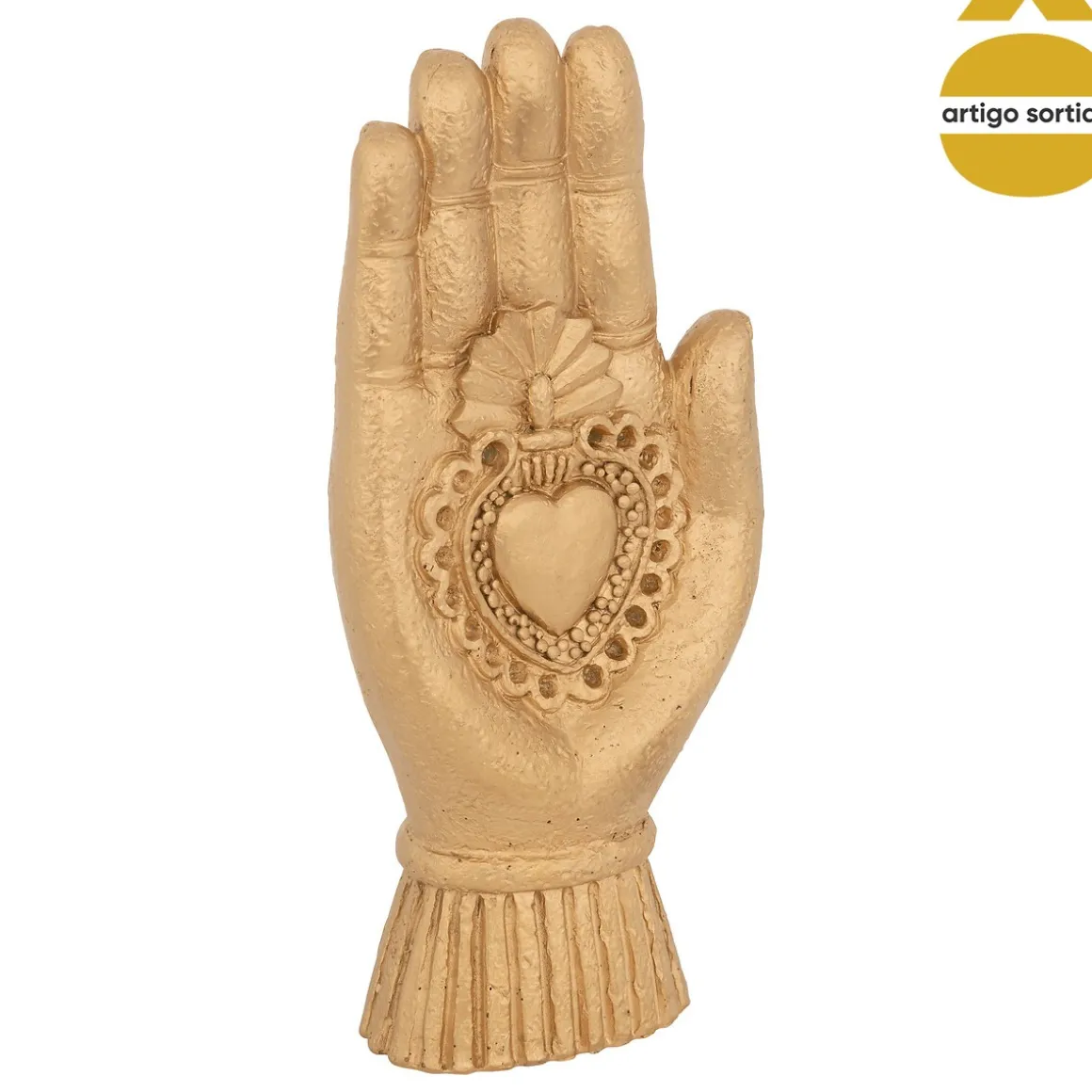 Mão decorativa em resina AMIRA