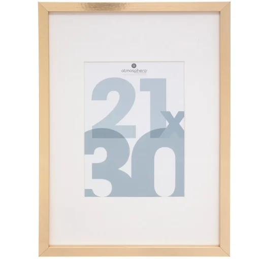 Moldura MANU dourado 21x30cm