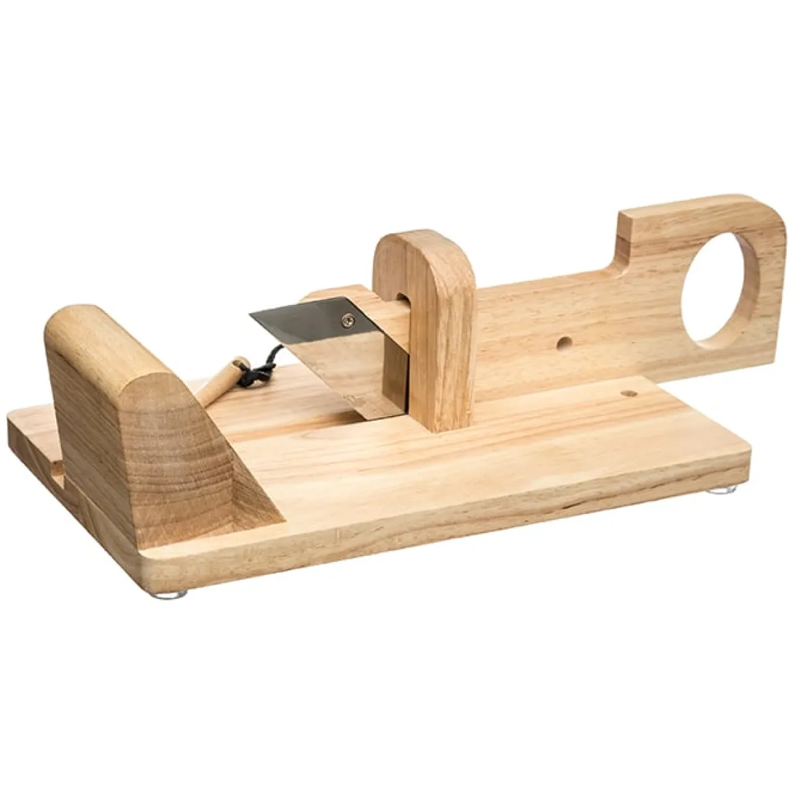 Máquina de corte em madeira para charcutaria