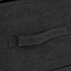 Móvel de arrumação TISSA alto cinza escuro 114cm