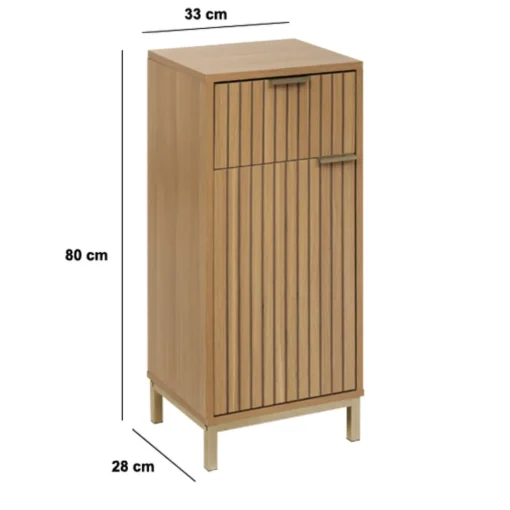 Móvel wc TASSO bege em mdf