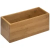 Organizador de wc em bambu