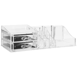 Organizador em acrílico com 2 gavetas