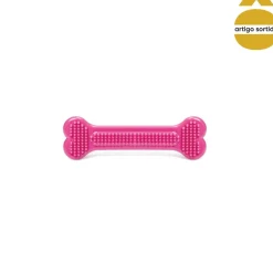 Osso de brincar flexível 16cm