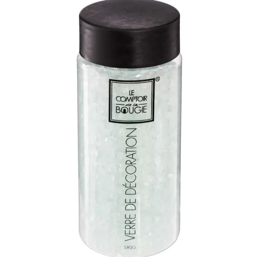 Pepitas de vidro decorativas transparente 580 gr