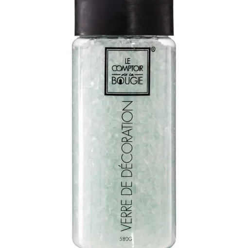 Pepitas de vidro decorativas transparente 580 gr