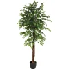 Planta artificial ficus com vaso 180cm