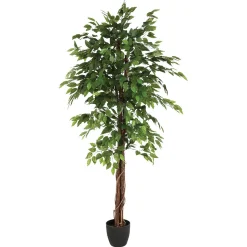 Planta artificial ficus com vaso 180cm