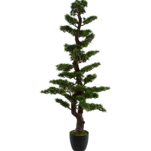 Planta bonsai artificial em vaso
