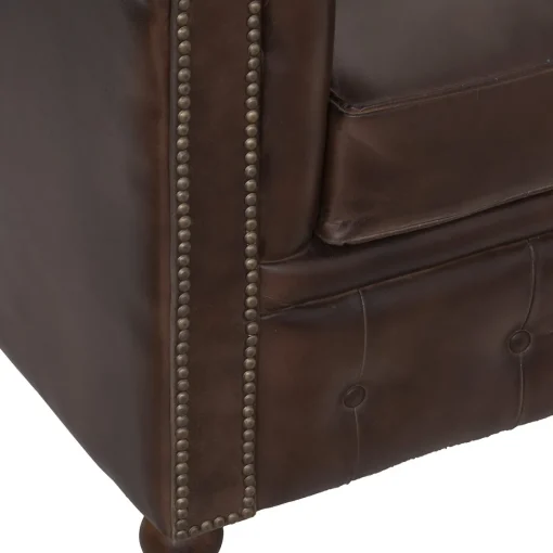 Poltrona CHESTER castanha