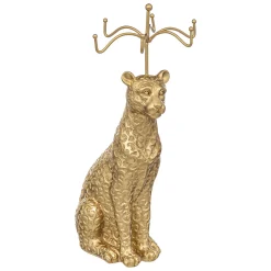 Porta bijuteria em forma de leopardo