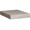 Prateleira kit deco cinza 3,8x23,5x23,5cm
