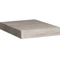 Prateleira kit deco cinza 3,8x23,5x23,5cm