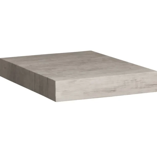 Prateleira kit deco cinza 3,8x23,5x23,5cm