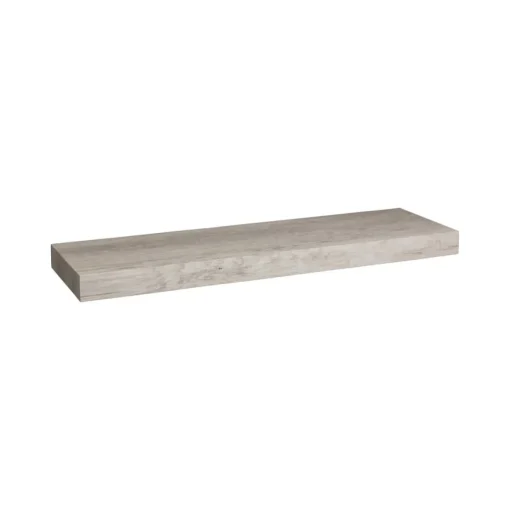Prateleira kit deco cinza 3,8x23,5x60cm