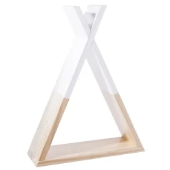Prateleira TIPI de madeira 39x10x30cm