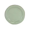 Prato de sobremesa CAPRI verde em cerâmica 20cm