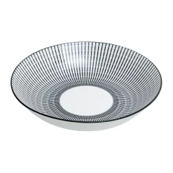 Prato de sopa 20,5cm LUNIS preto