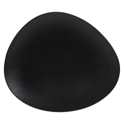 Prato raso GALET preto de porcelana 28cm