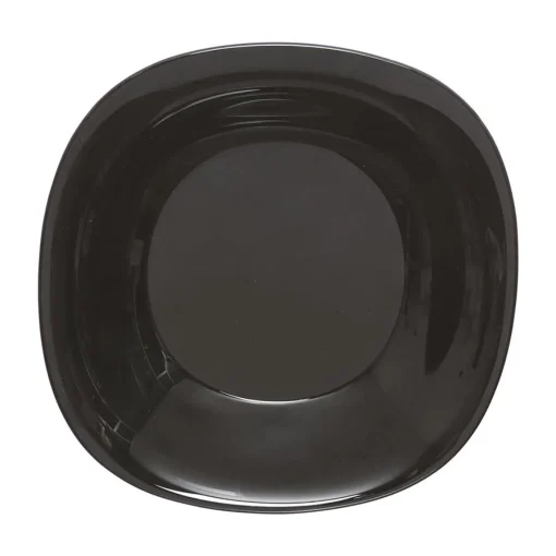 Prato sobremesa preto LUMINARC 20cm