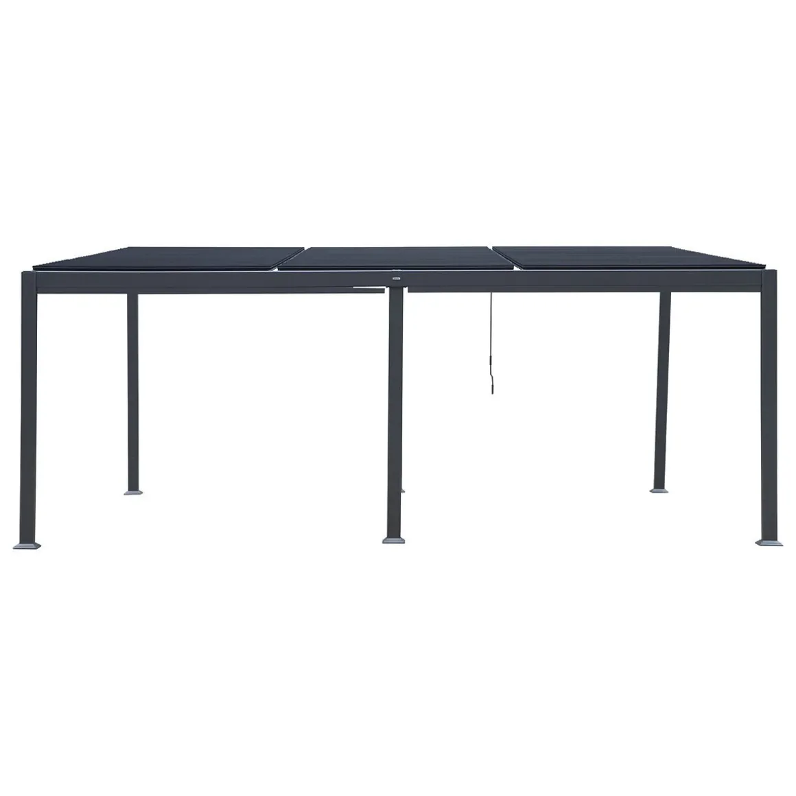 Pérgola Avila Cinza Graphite 3,5x6M