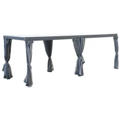 Pérgola Avila Cinza Graphite 3,5x6M