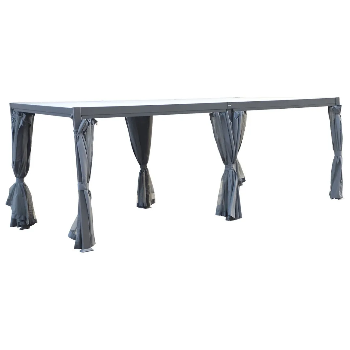 Pérgola Avila Cinza Graphite 3,5x6M