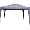 Pérgola easyup cinza ardósia 3x3m
