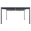 Pérgola ZALYA graphite/ardósia 3x4m