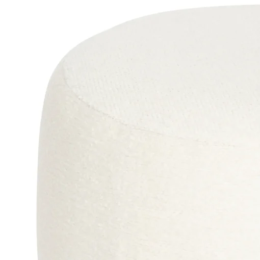 Pufe AMEA branco 40x39cm