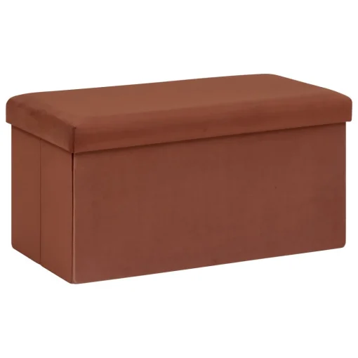 Pufe duplo TESS terracota 38x76cm