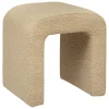 Pufe SEVI bege 43x35,5x41cm