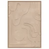 Quadro decorativo AZRA em mdf 70cm