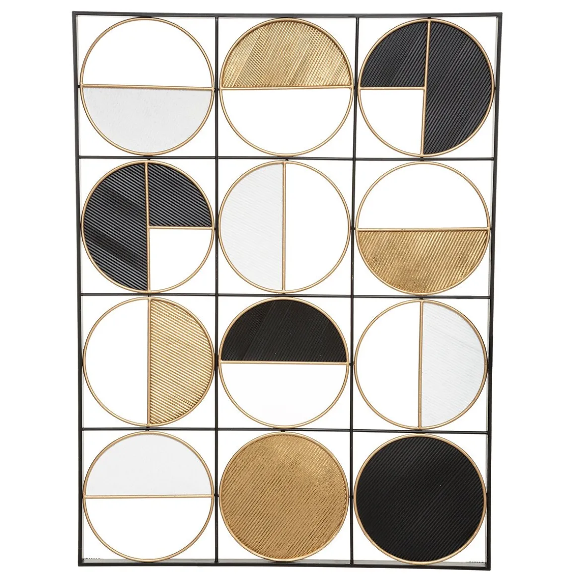 Quadro decorativo com círculos 101,5cm