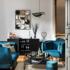 Quadro decorativo com círculos 101,5cm