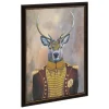 Quadro decorativo com imagem de veado DES LORDS
