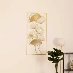 Quadro decorativo ginkgo 100x50cm