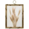 Quadro decorativo JONAS trigo em mdf e metal 47cm