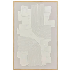 Quadro decorativo MAHALA efeito relevo 75x116cm