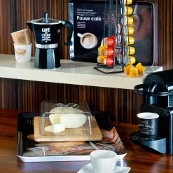 Queijeira em bambu com tampa