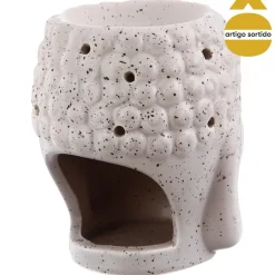 Queimador buda velas em cerâmica 11cm