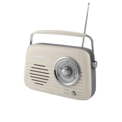 Rádio VINTAGE CUISINE bege com bluetooth