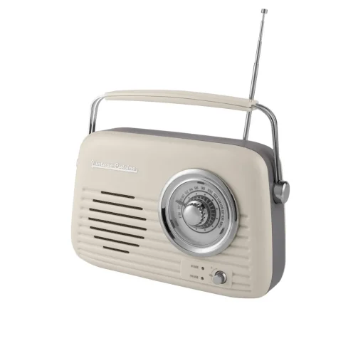 Rádio VINTAGE CUISINE bege com bluetooth