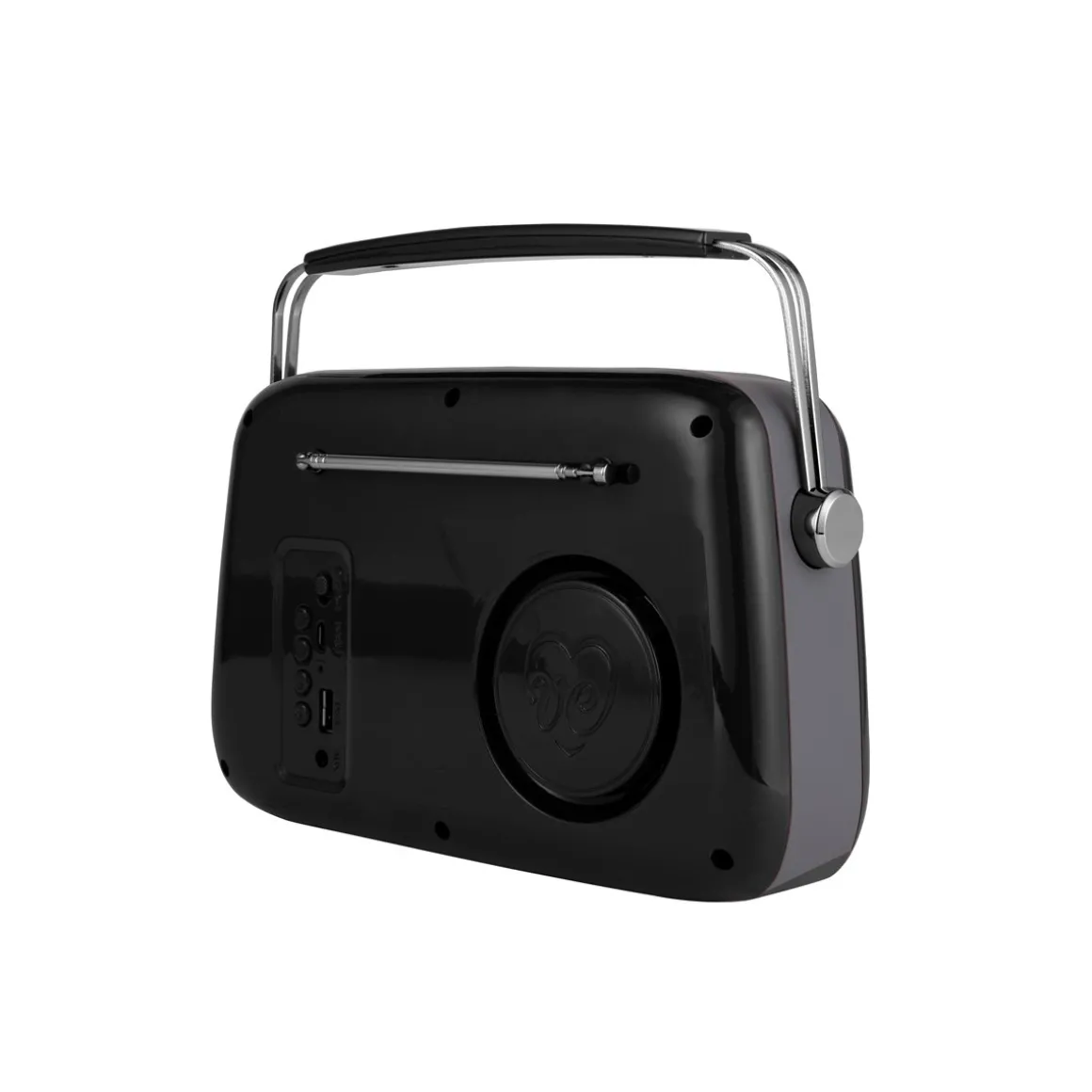 Rádio VINTAGE CUISINE preta com bluetooth