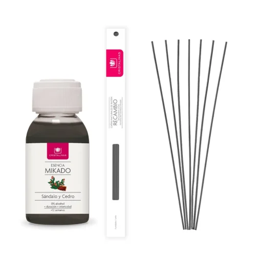 Recarga para ambientador brisa sândalo com mikado 100ml