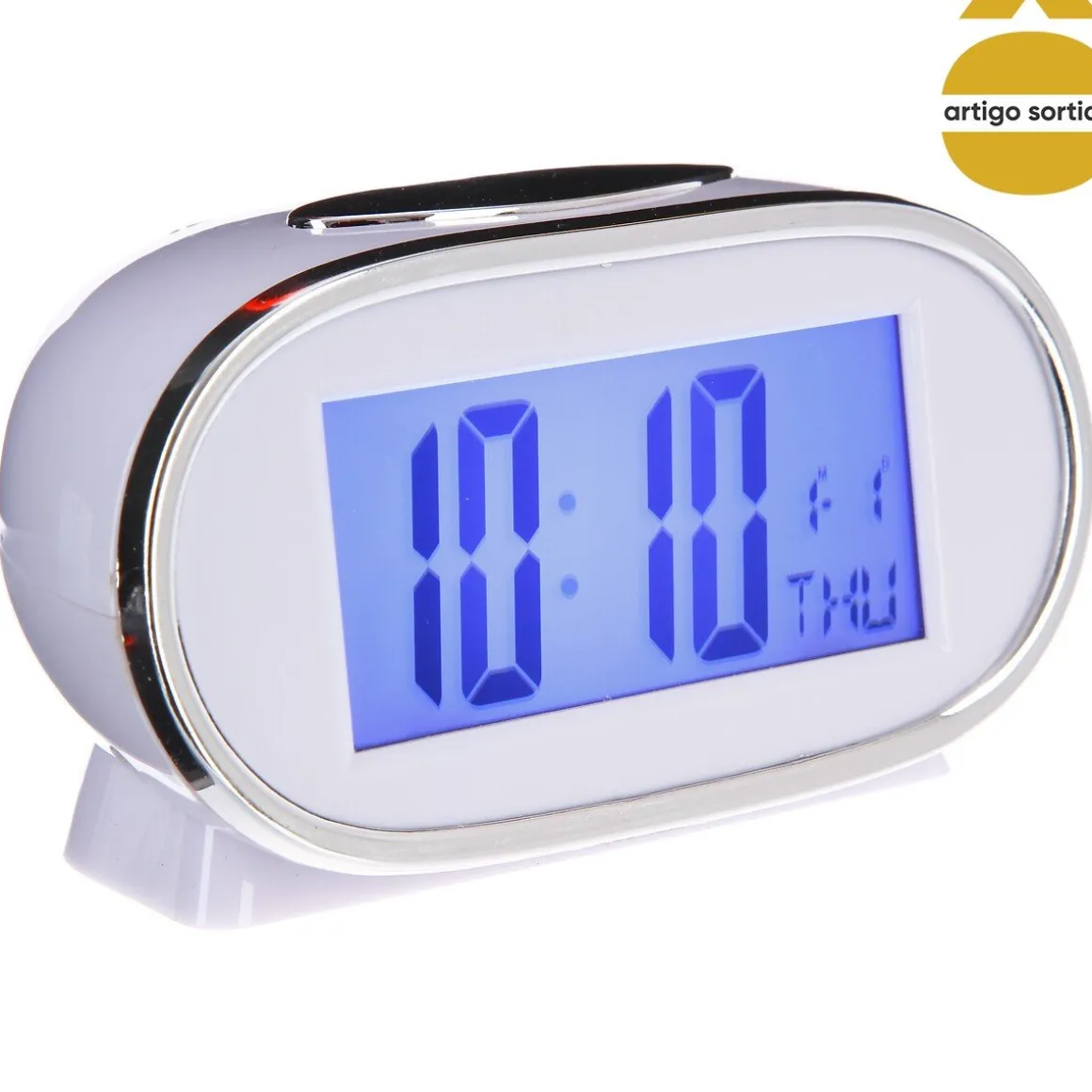 Relógio colorido lcd