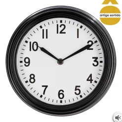 Relógio de parede basic 23cm