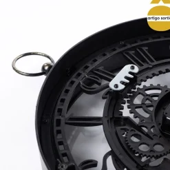 Relógio de parede meca 27cm