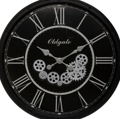 Relógio de parede meca loann preto